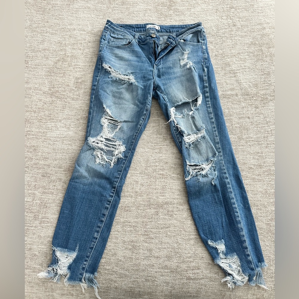 Cello denim crop jeans